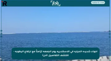 أجواء شديدة الحرارة في الإسكندرية يوم الجمعة تزامناً مع ارتفاع الرطوبة – اكتشف التفاصيل الآن!